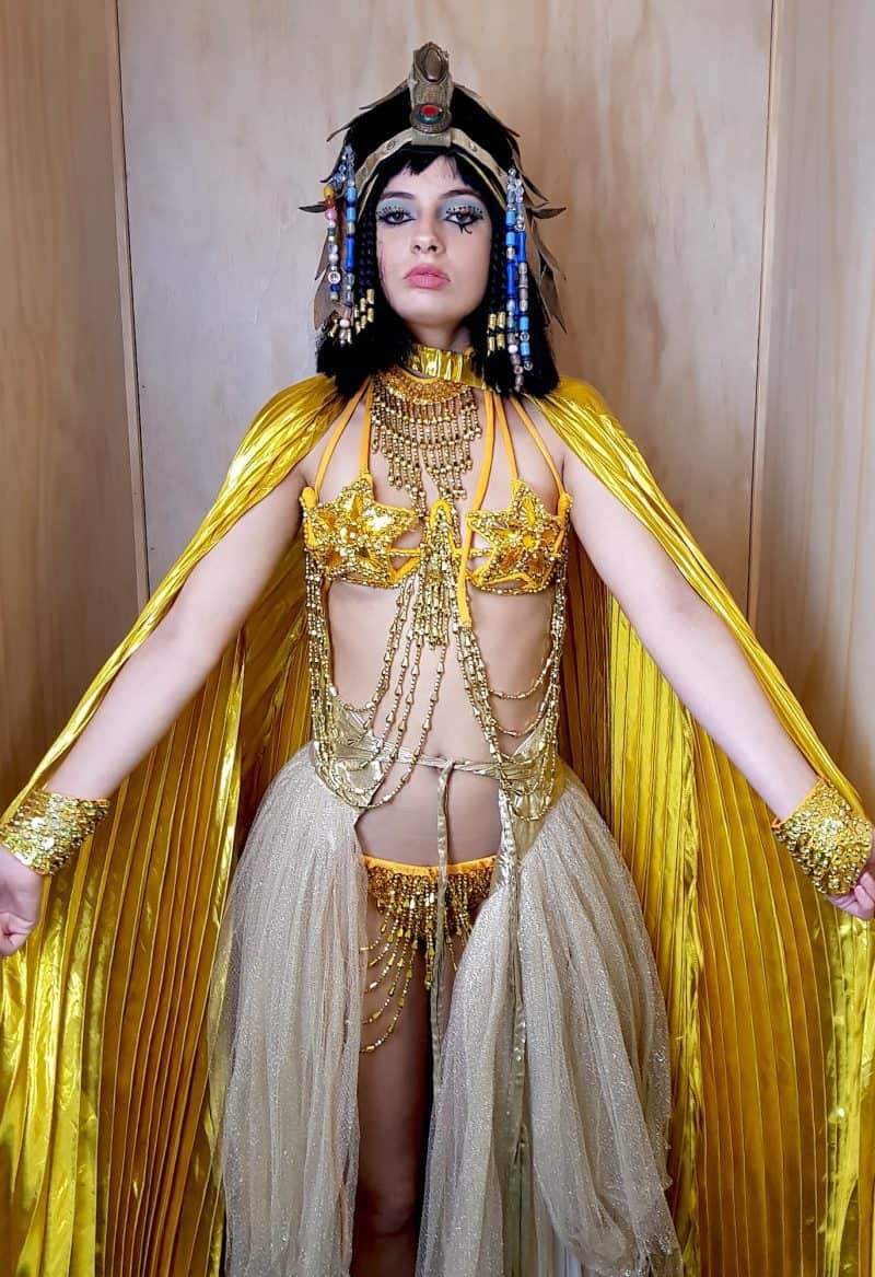 Egyptian queen cosplay