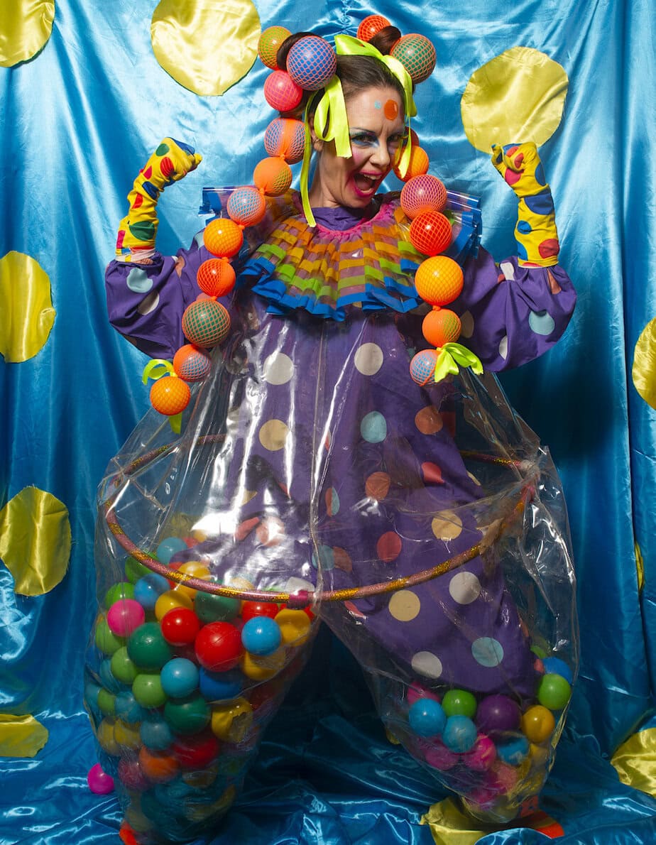 Ball Girl Clown Circus Costume, Adult - Snog The Frog