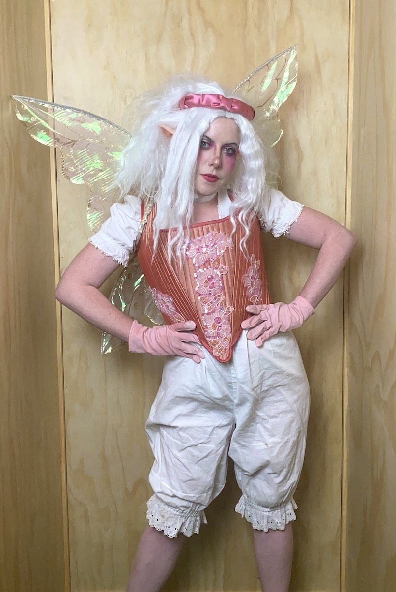 DIY Futuristic Fairy Costume 