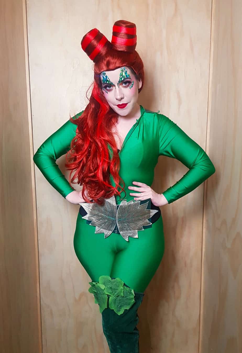 Poison Ivy Uma Thurman Superhero Costume 