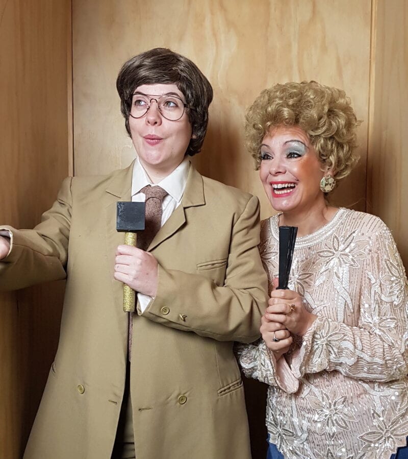 Tammy Faye Bakker and Jim Bakker Televangelists Snog The Frog