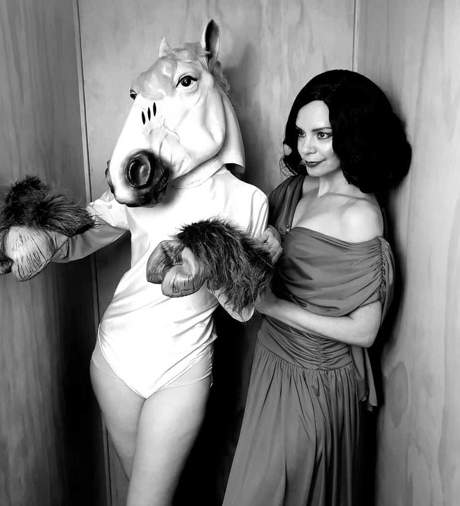 Studio 54 Bianca Jagger & White Horse Couple - Snog The Frog
