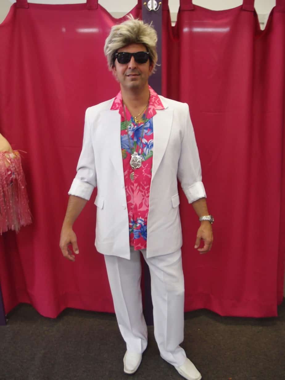 80's Deluxe Miami Vice Crockett White Suit | laboratoriomaradona.com.ar
