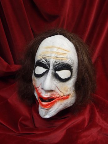 The Joker Heath Ledger Mask - Adult Costume - Snog The Frog