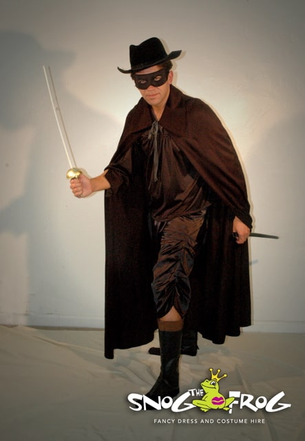 Zorro Adult Costume - Snog The Frog