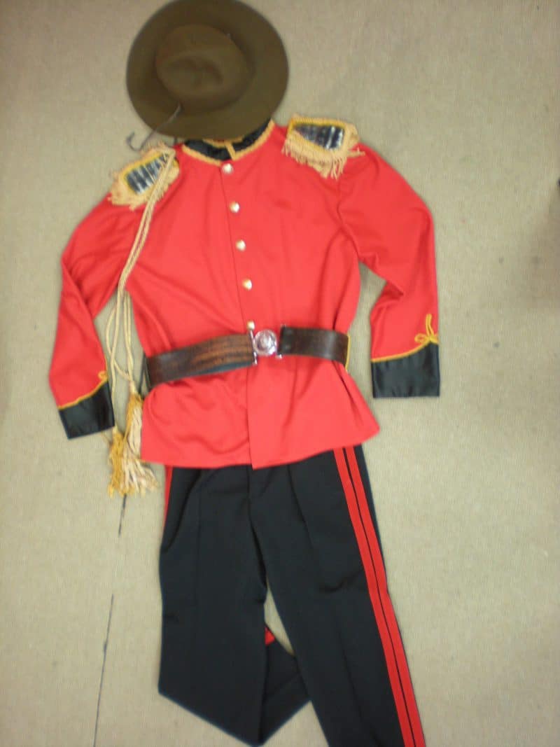 canadian mountie halloween costume