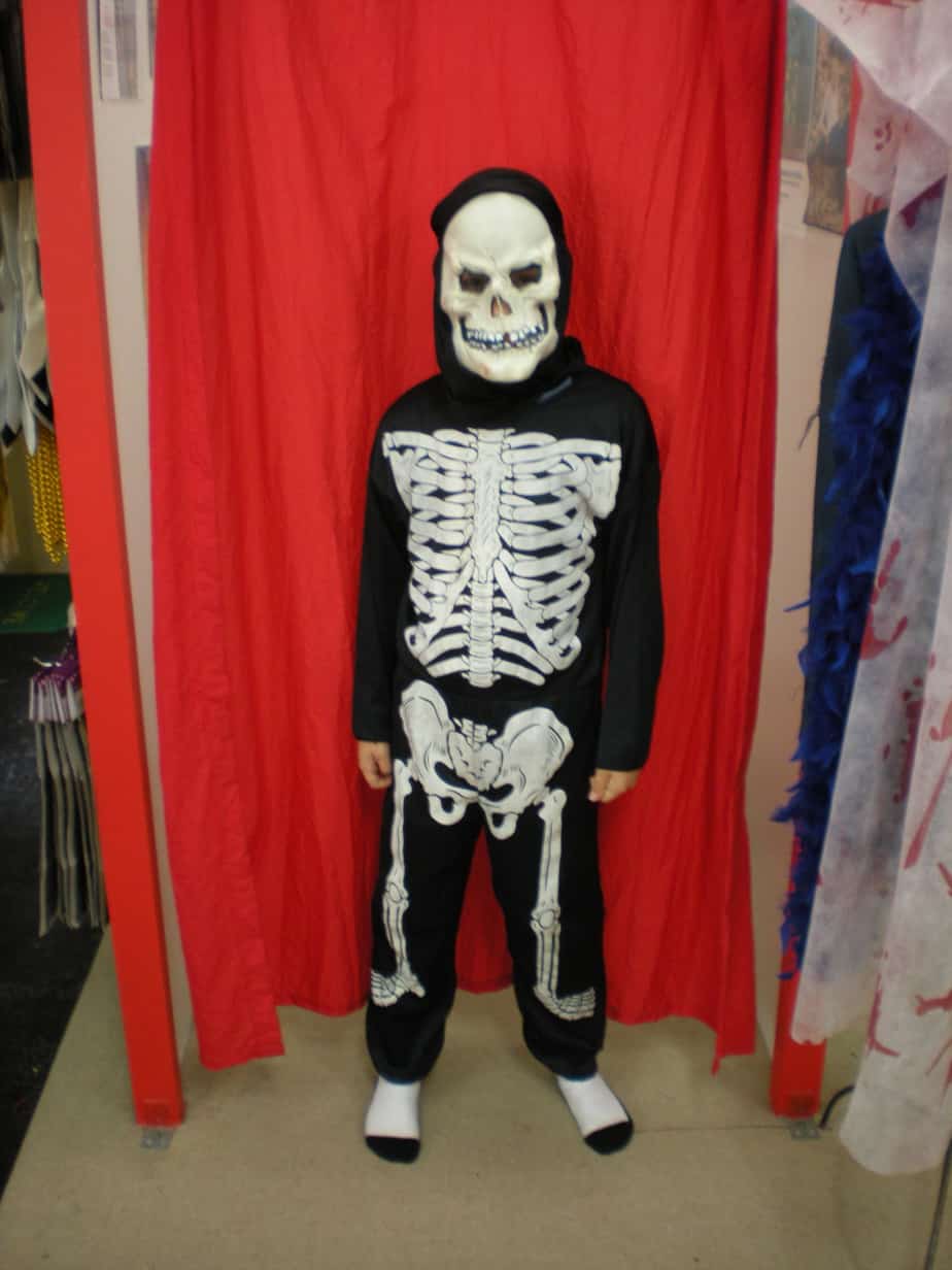 Skeleton Halloween Jumpsuit Costume, Adult - Snog The Frog