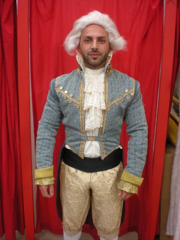 Wolfgang Amadeus Mozart Costume Snog The Frog